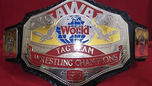 AWA World Tag Team Wrestling Championship Belt